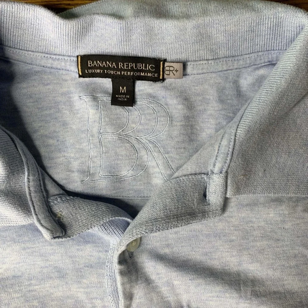 Banana Republic Luxury Touch Performance Polo Shirt Men's Medium